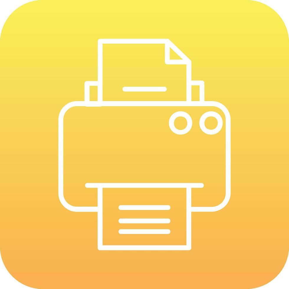 Printer Vector Icon