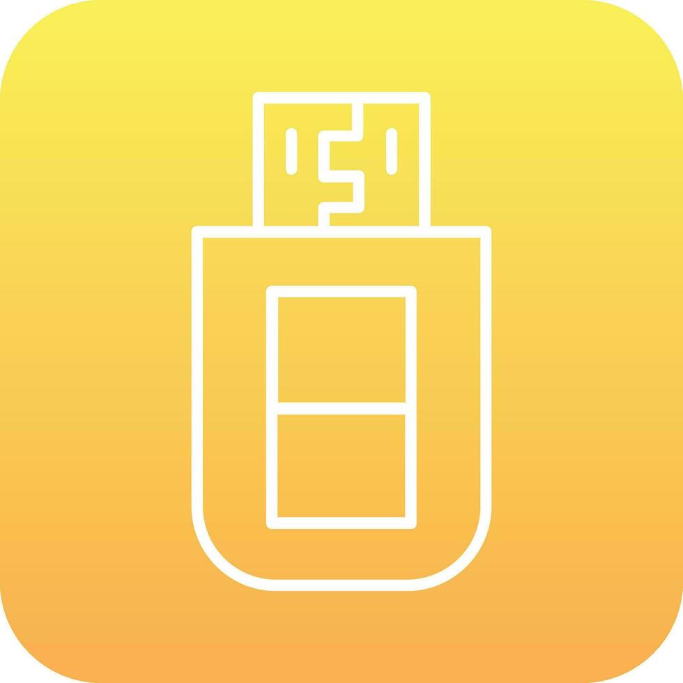 Usb Drive Vector Icon