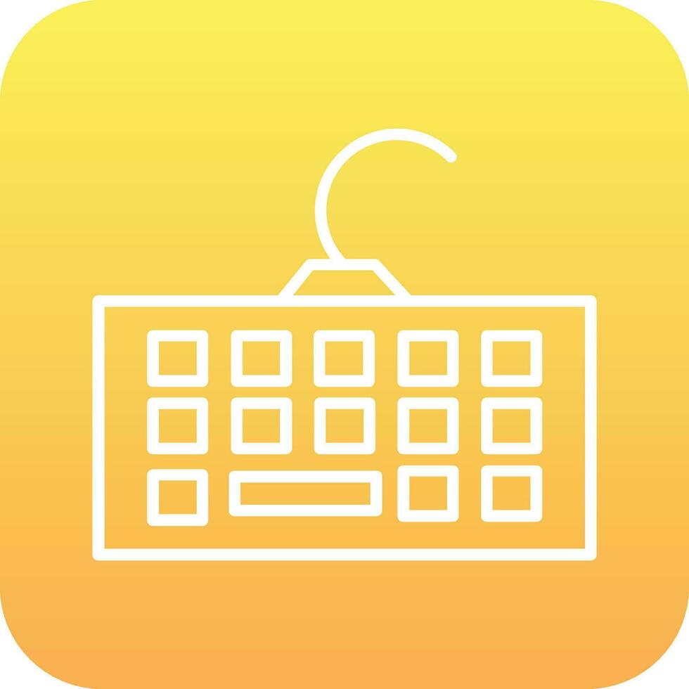 Computer Keyboard Vector Icon
