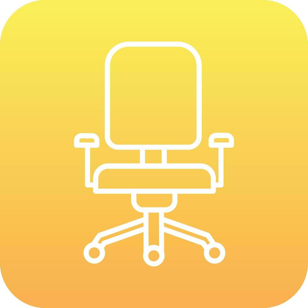 Office Chair Vector Icon