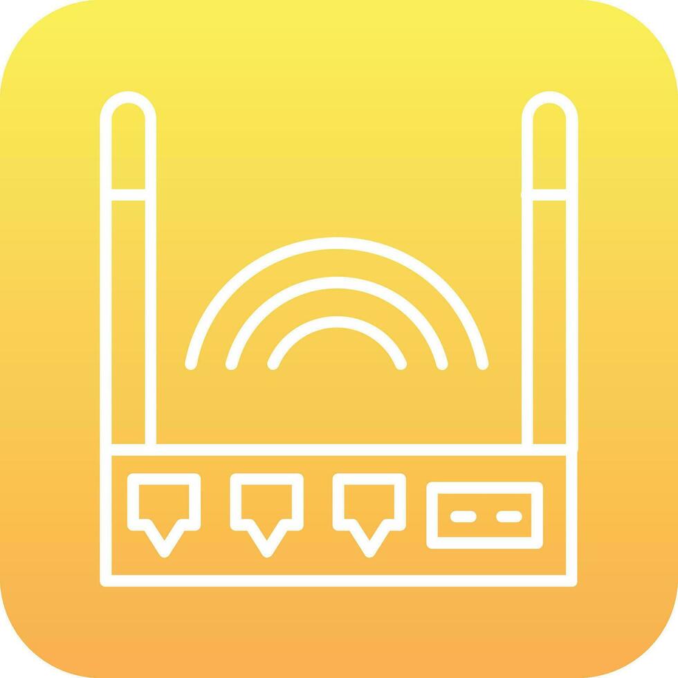 Router Vector Icon