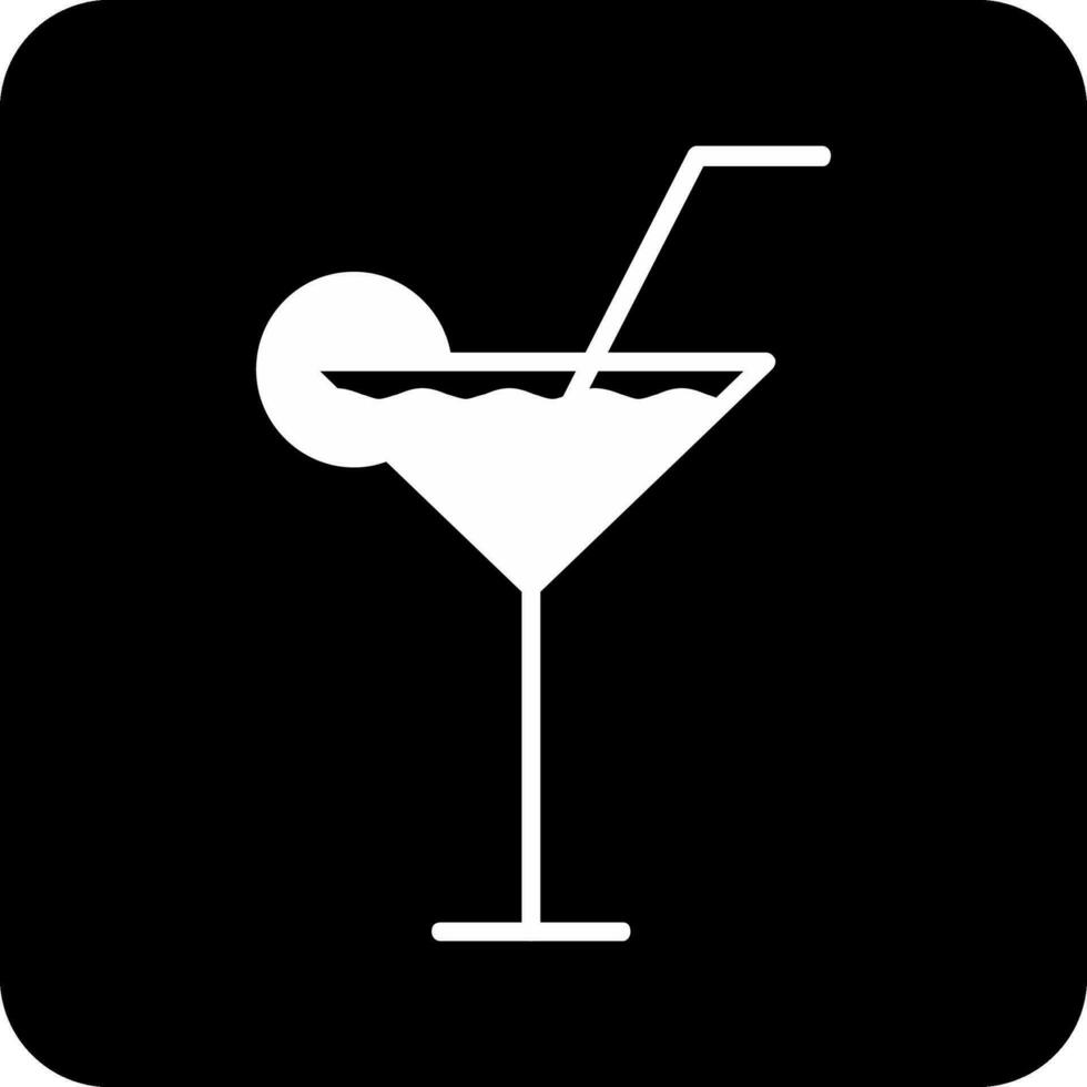 icono de vector de coctel