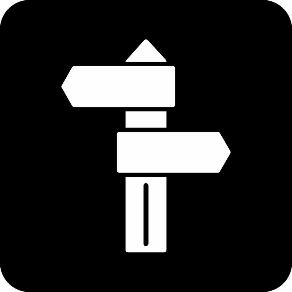 Sign Board Vector Icon