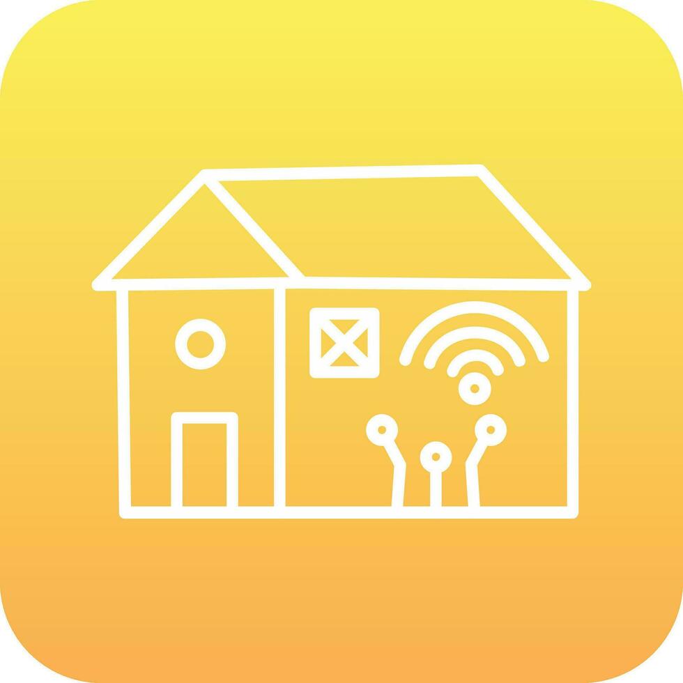 Smart House Vector Icon