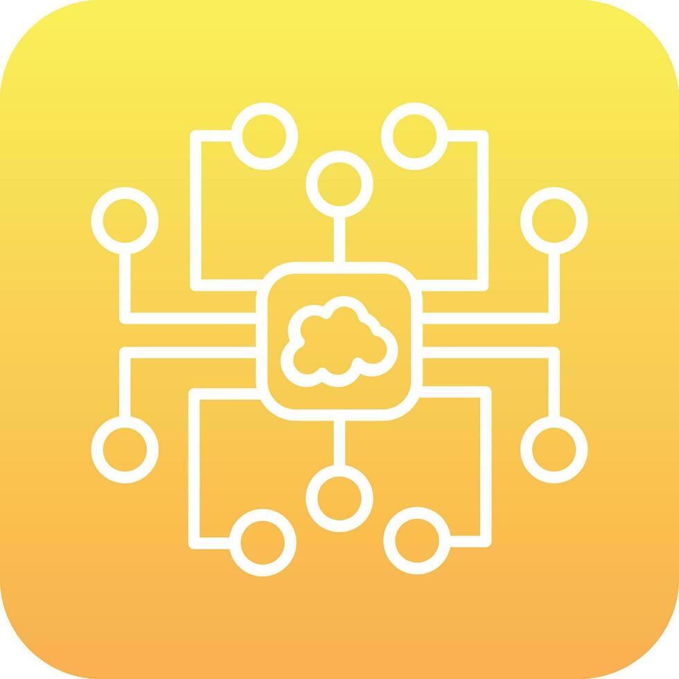 Artificial Intelligence Vector Icon