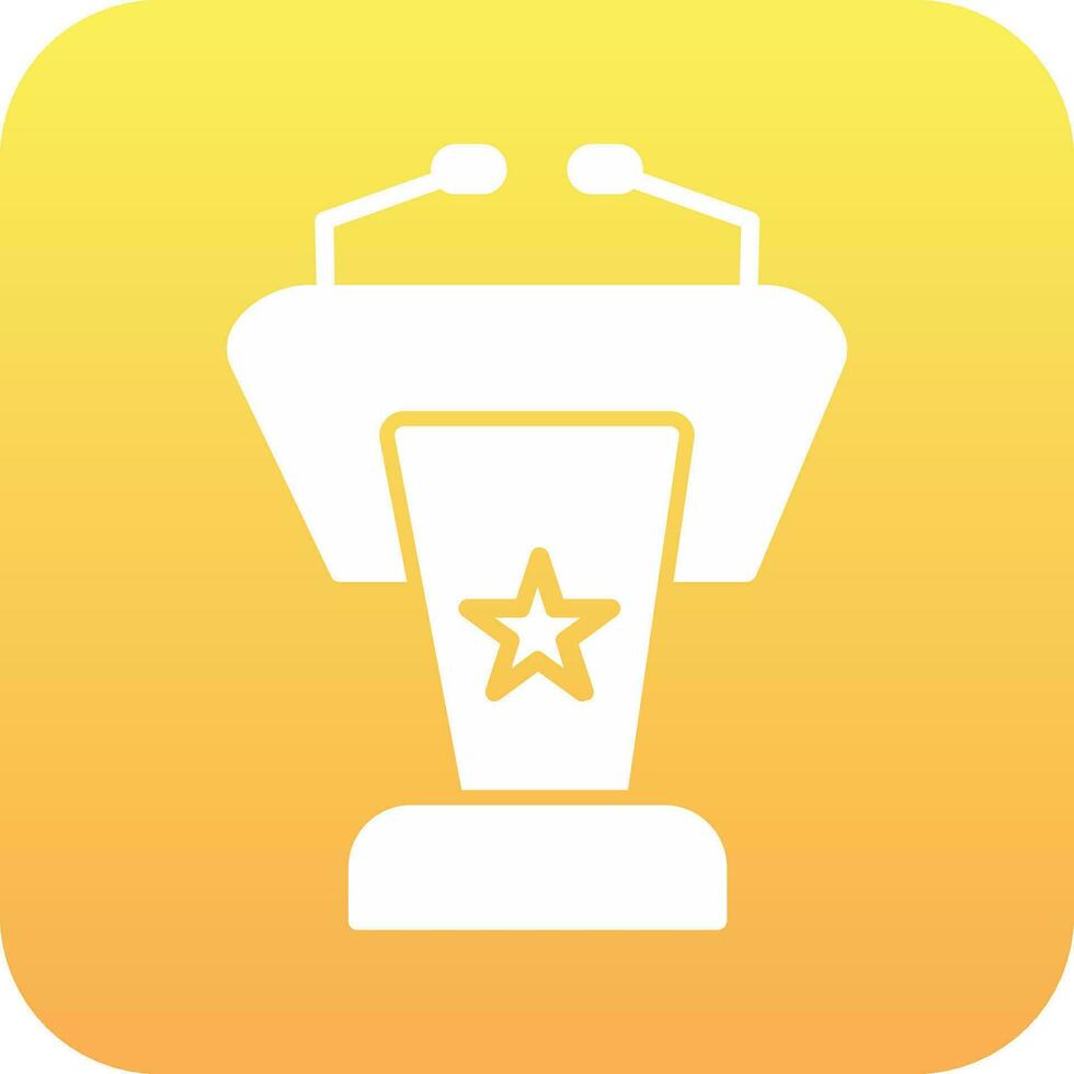 Lectern Vector Icon