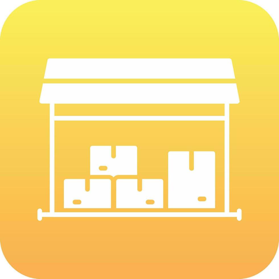 Warehouse Vector Icon