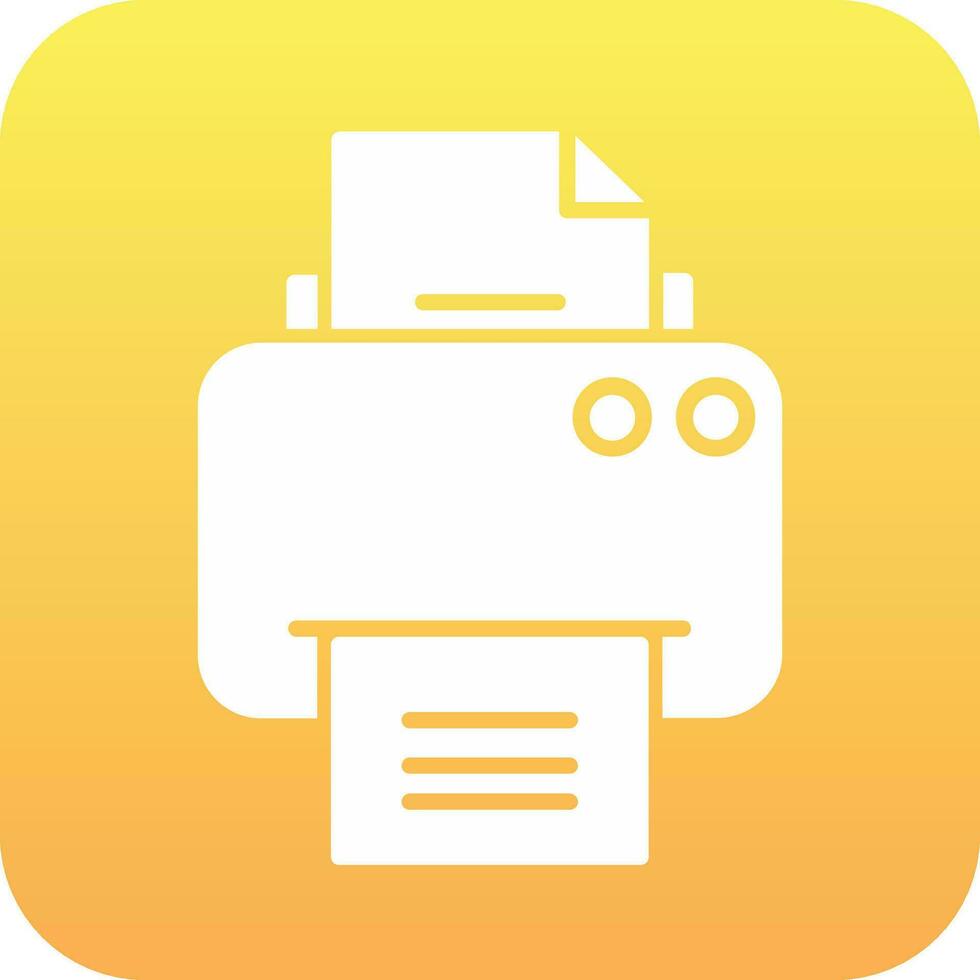 Printer Vector Icon