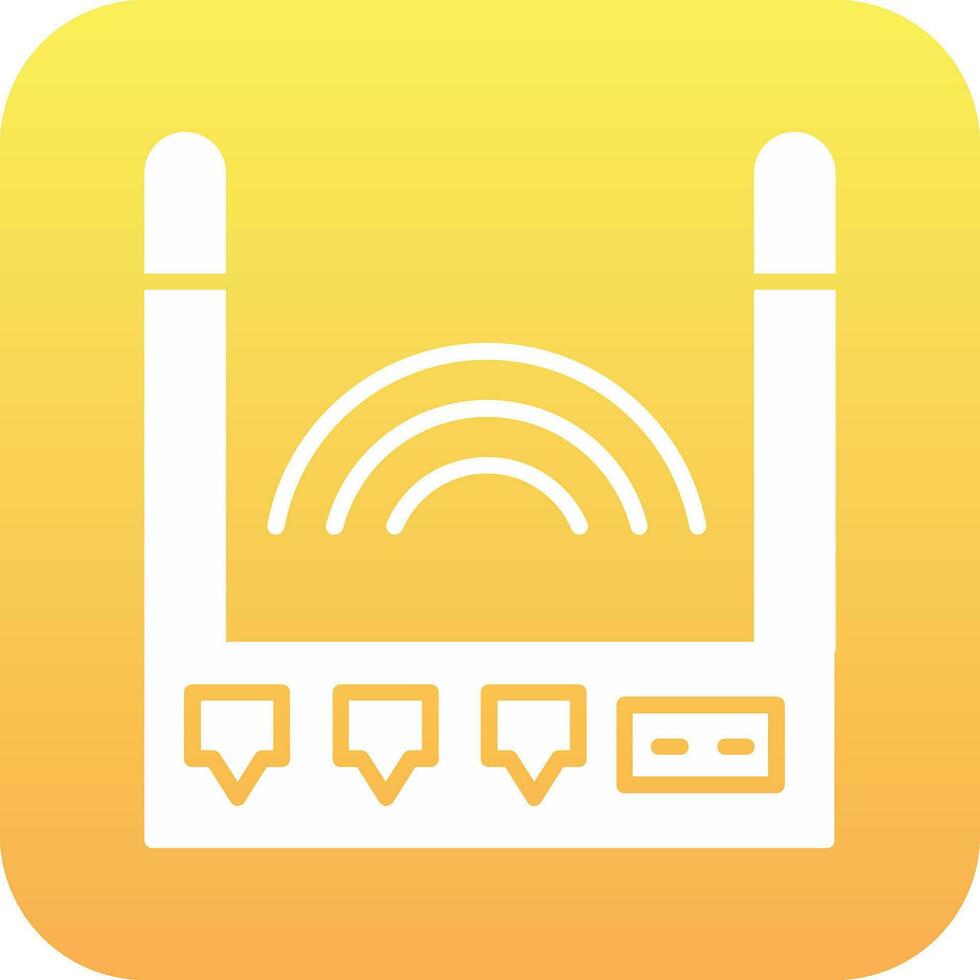 Router Vector Icon