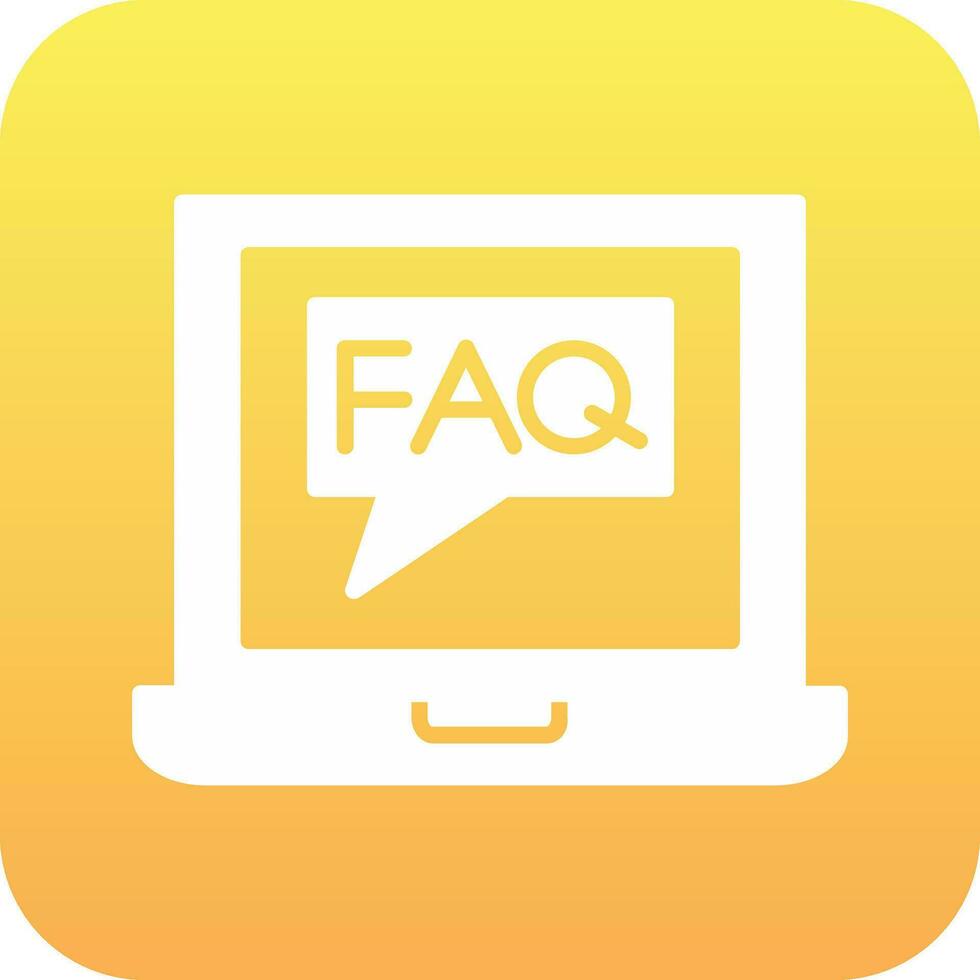 Faq Vector Icon