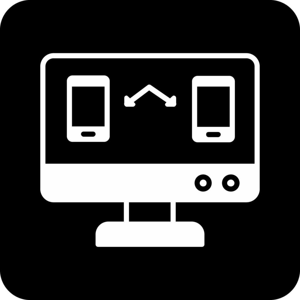 Data Transfer Vector Icon