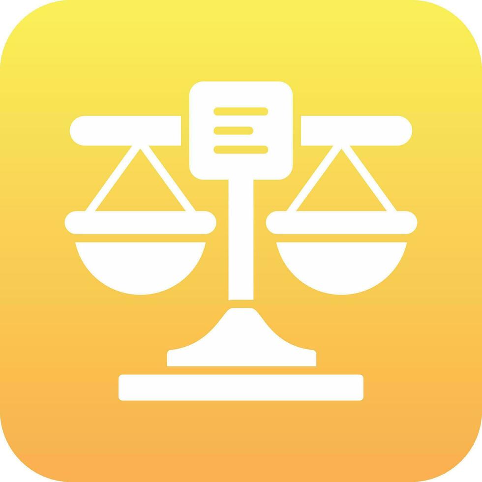 Scales Vector Icon
