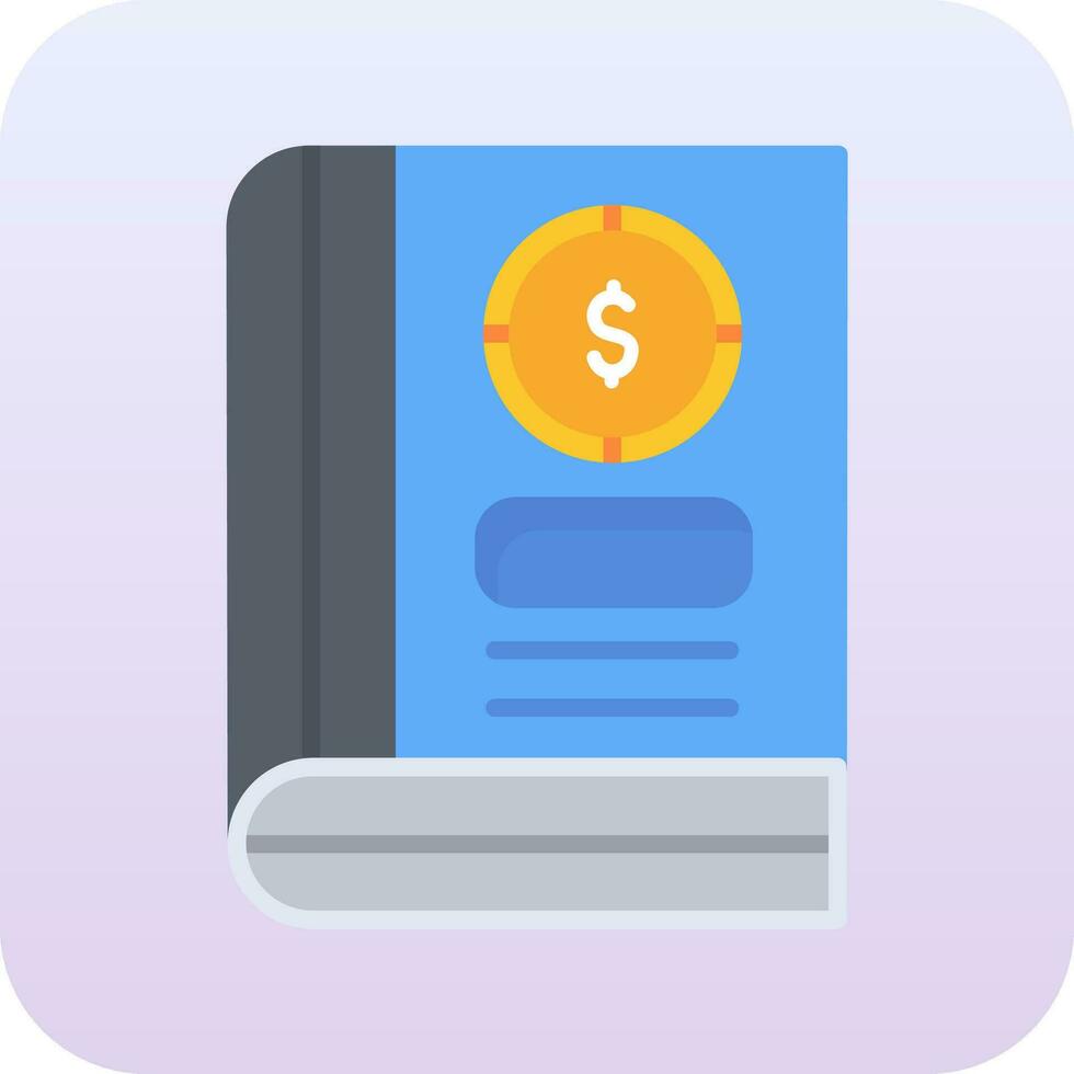 Accounting Book Vector Icon