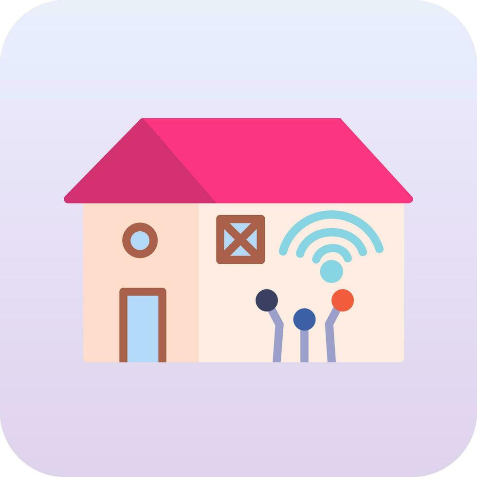 Smart House Vector Icon