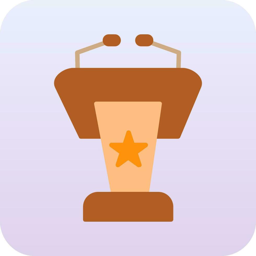 Lectern Vector Icon