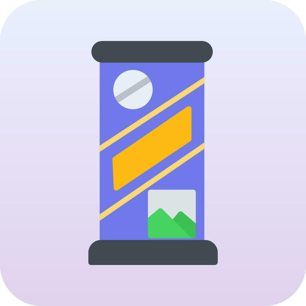 Roll Up Vector Icon