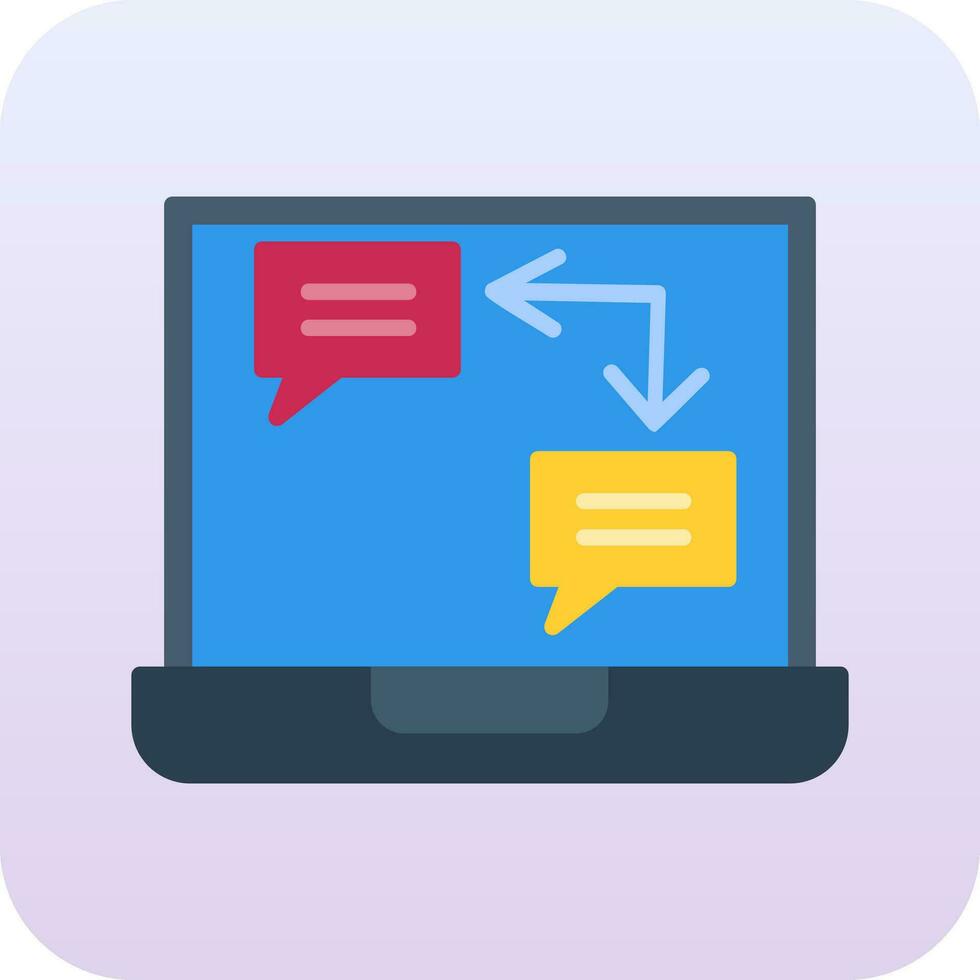 Send Message Vector Icon
