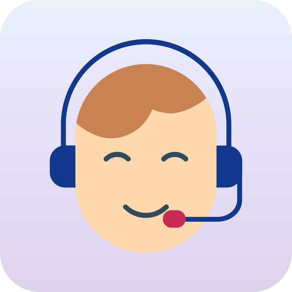 Customer Service Agent Vector Icon