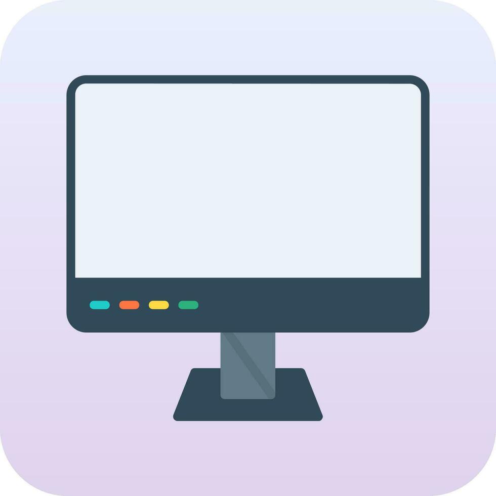 Lcd Vector Icon