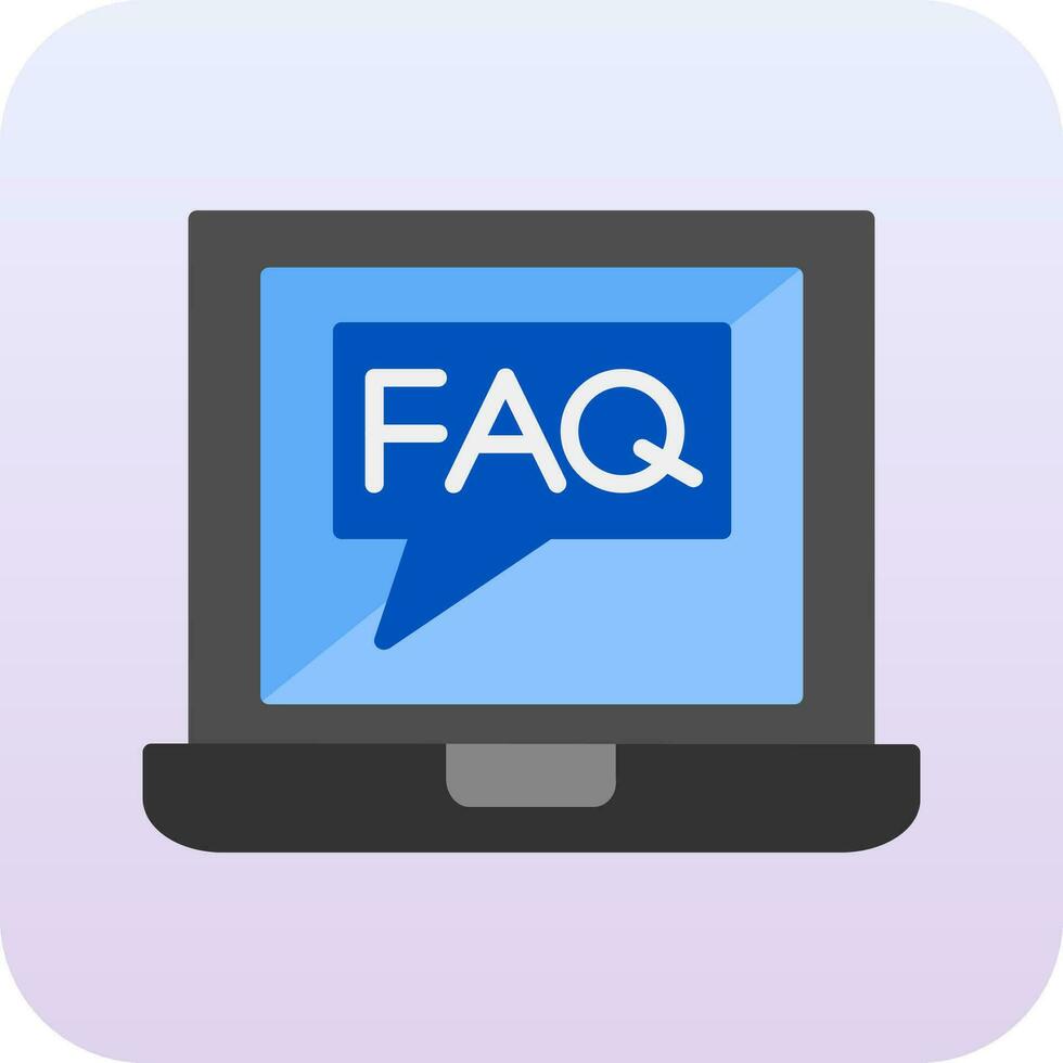 Faq Vector Icon