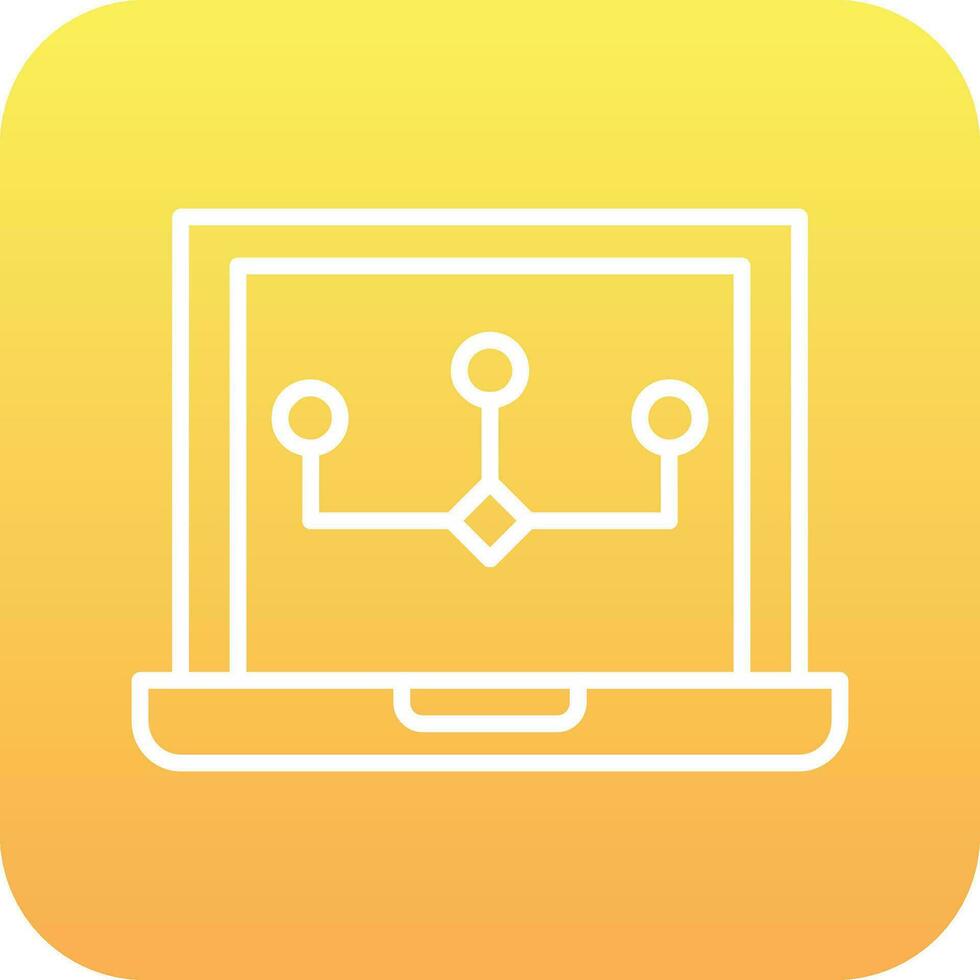 Data Modeling Vector Icon