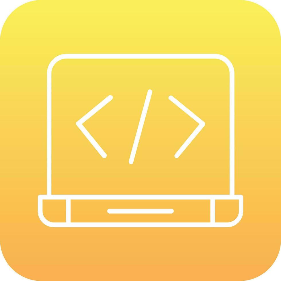 Web coding Vector Icon