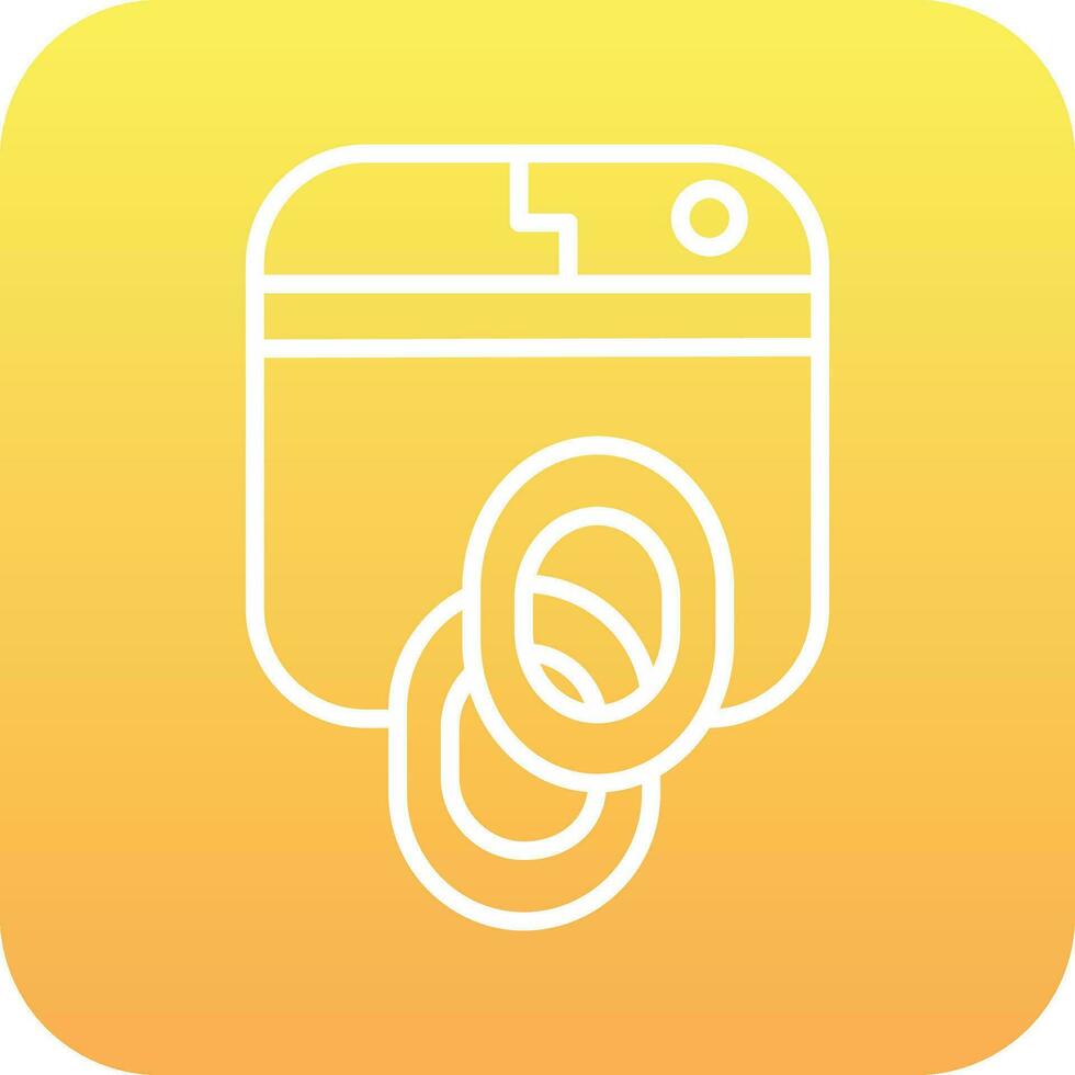 Backlink Vector Icon