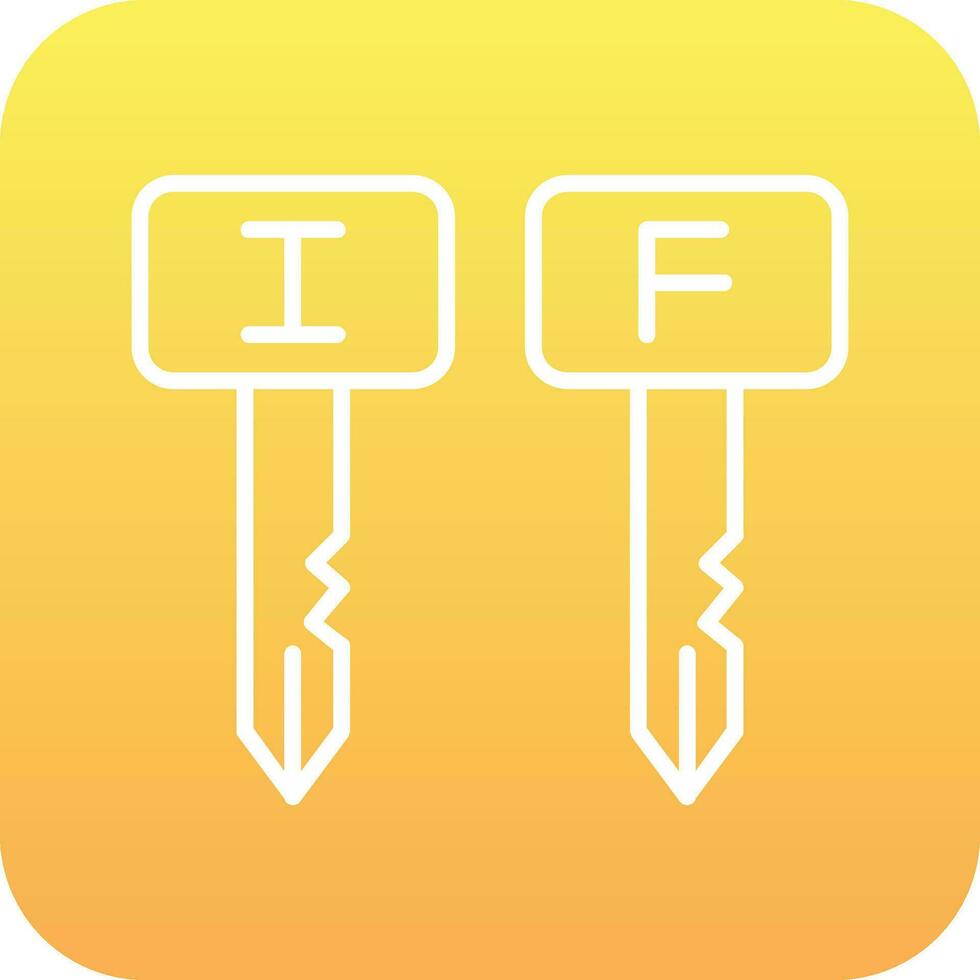 Foreign Key Vector Icon