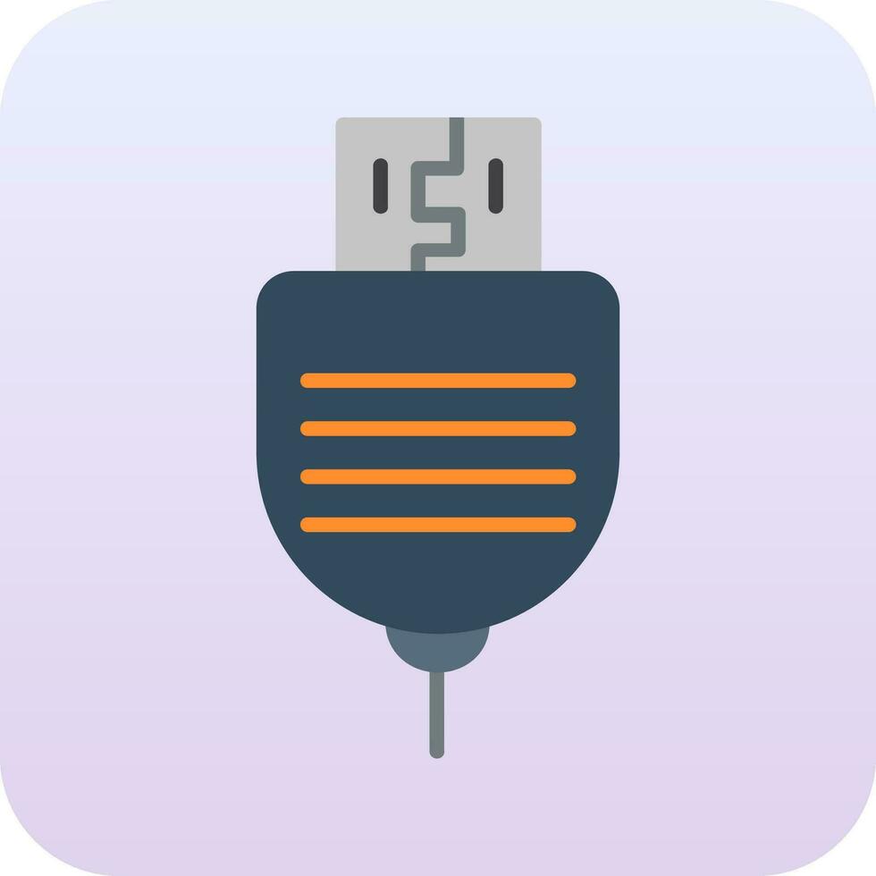 Usb Cable Vector Icon