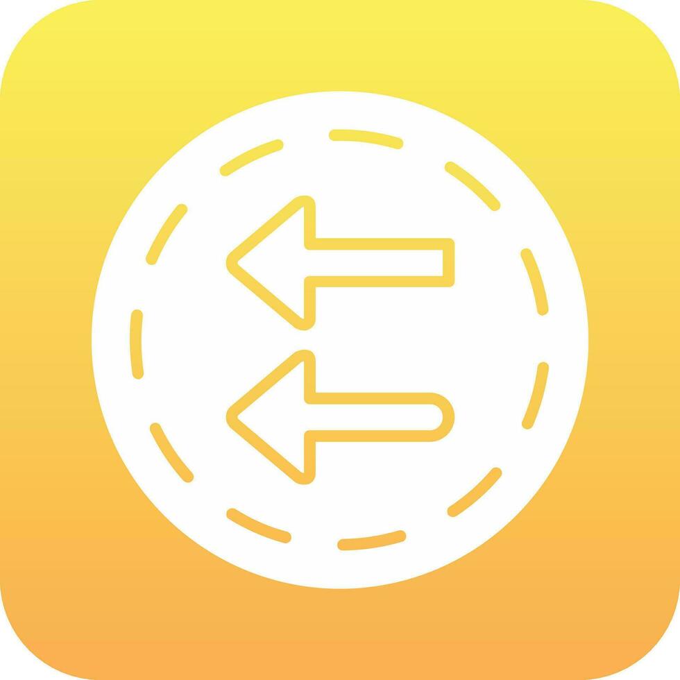 Fast Backward Vector Icon