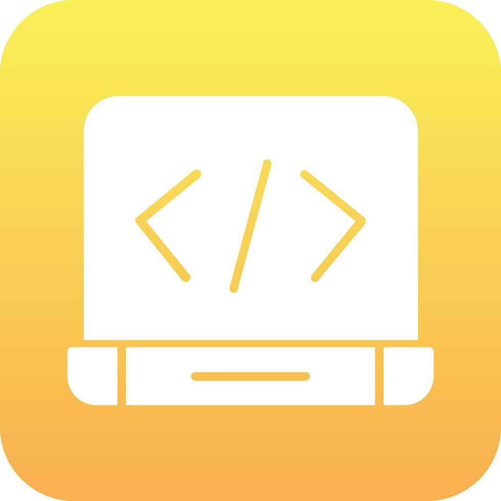 Web coding Vector Icon