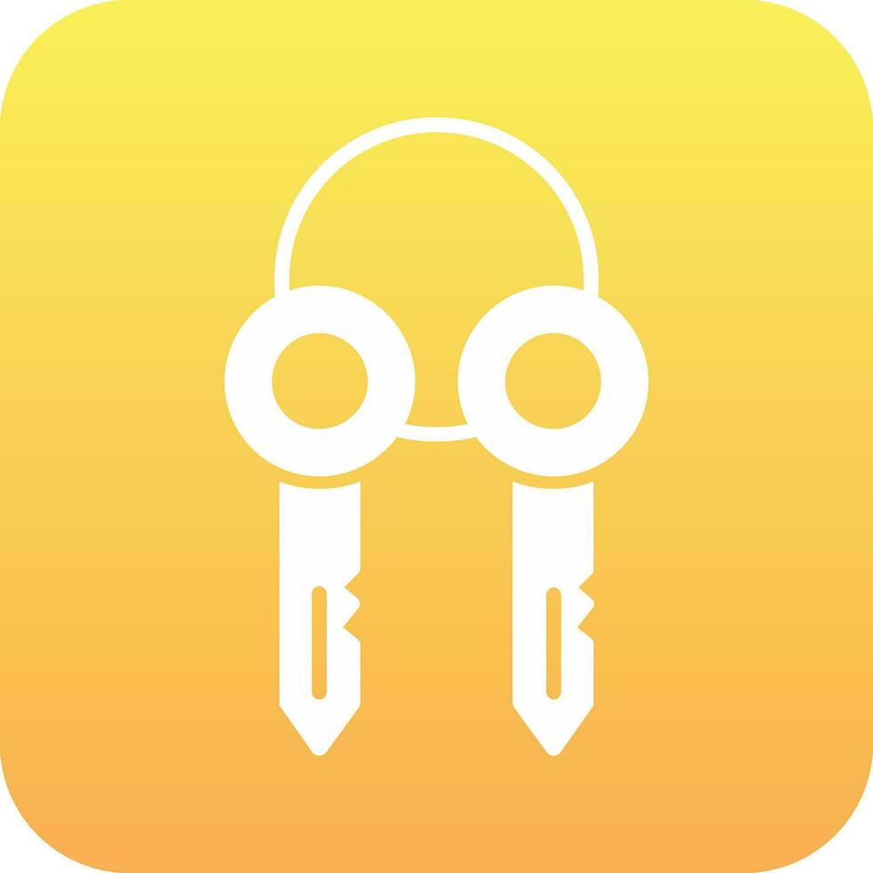 Surrogate Key Vector Icon