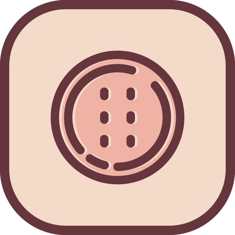 Dotted line Line filled sliped Icon vector