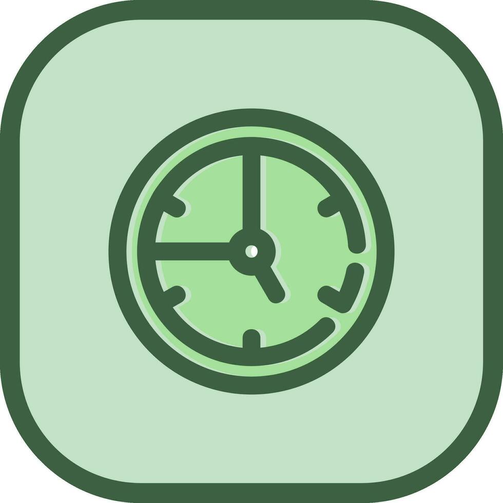 Time Line filled sliped Icon vector
