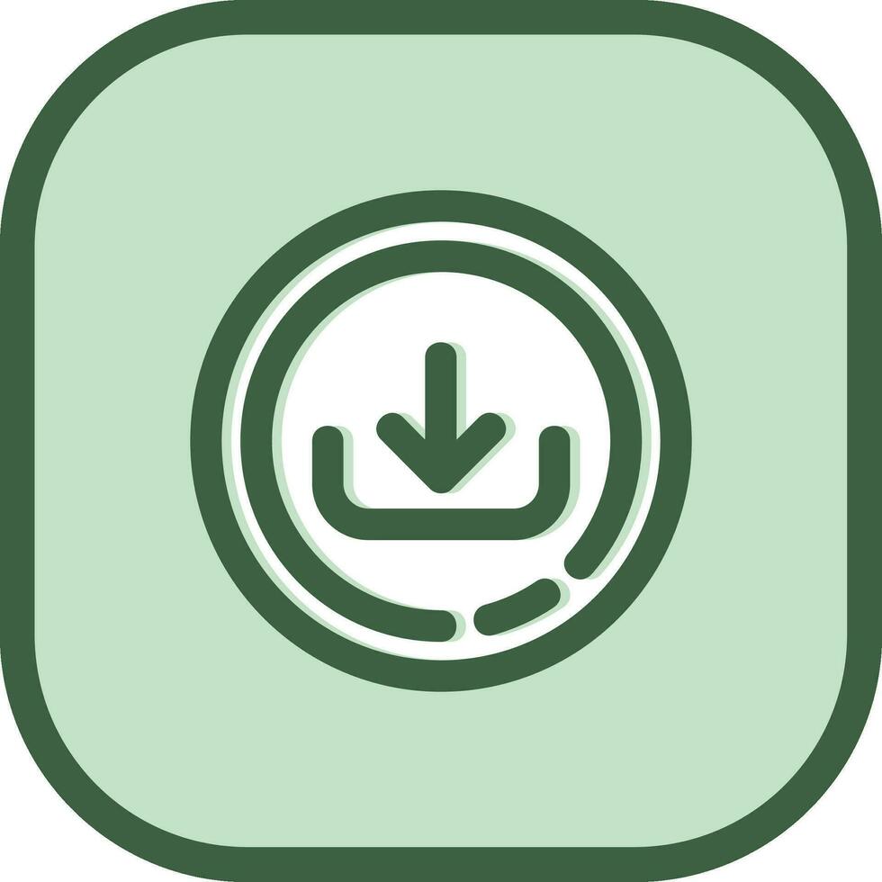 Download Line filled sliped Icon vector