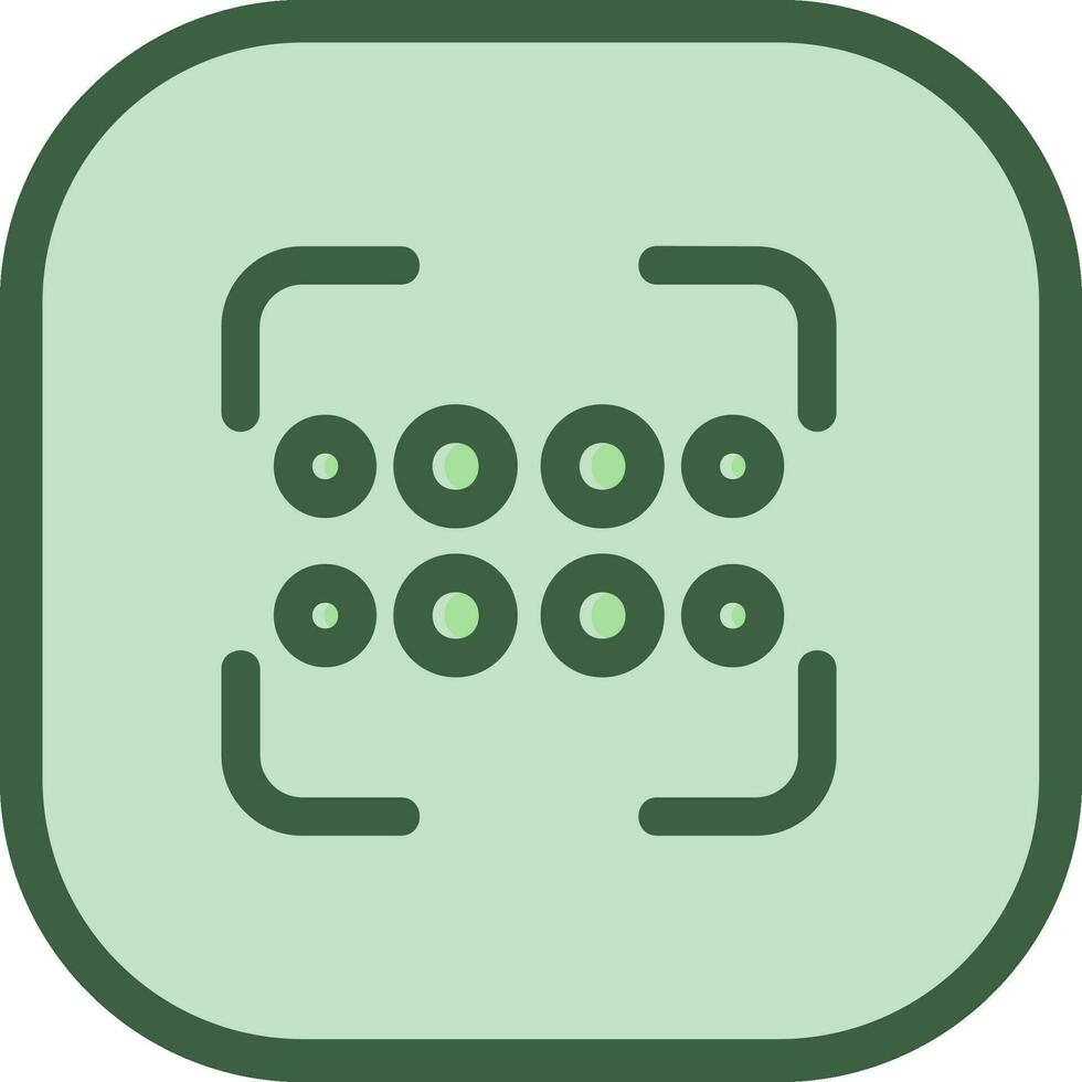 Reorder dots horizontal Line filled sliped Icon vector