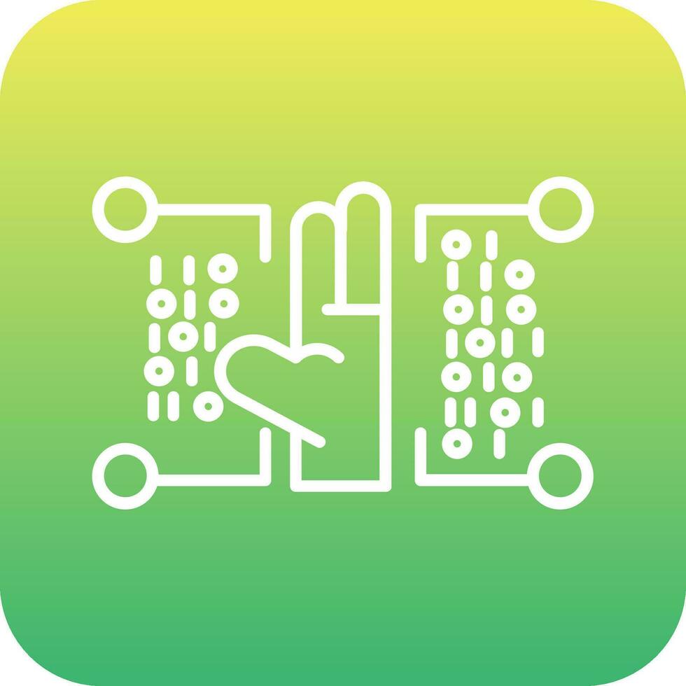 Digitalization Vector Icon