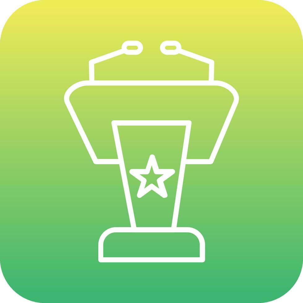 Lectern Vector Icon