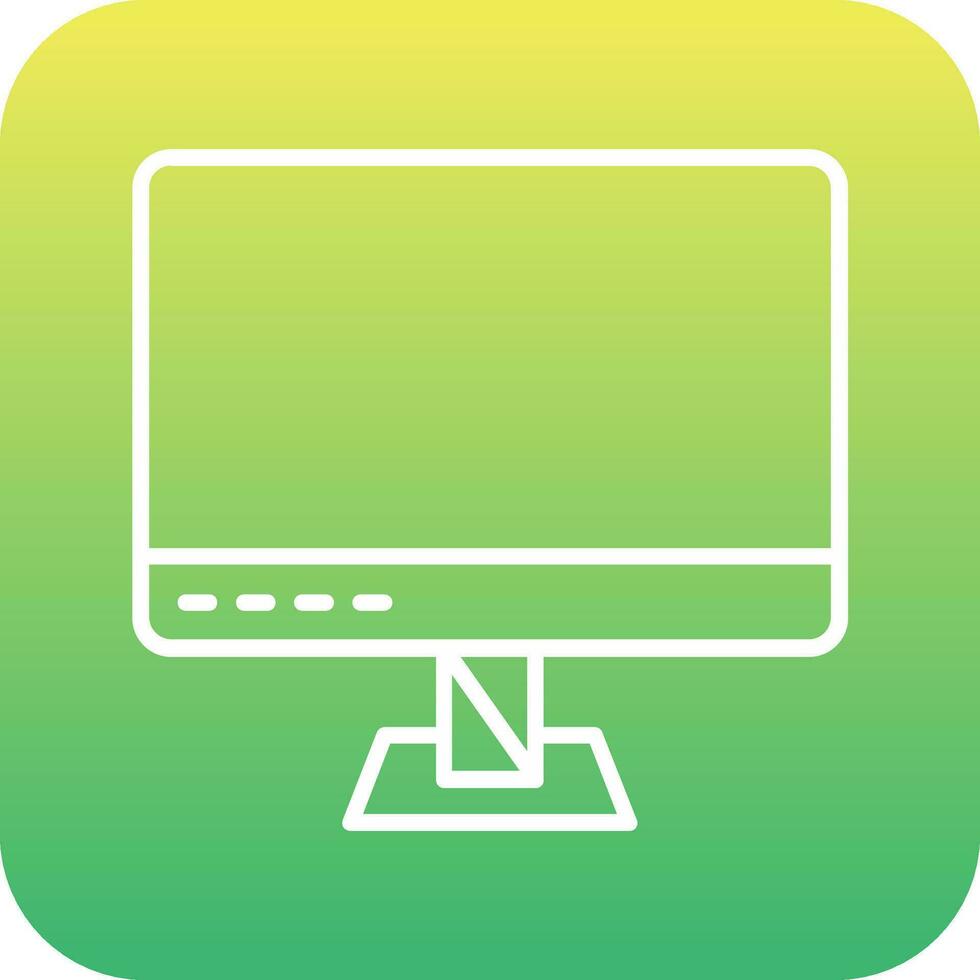 Lcd Vector Icon