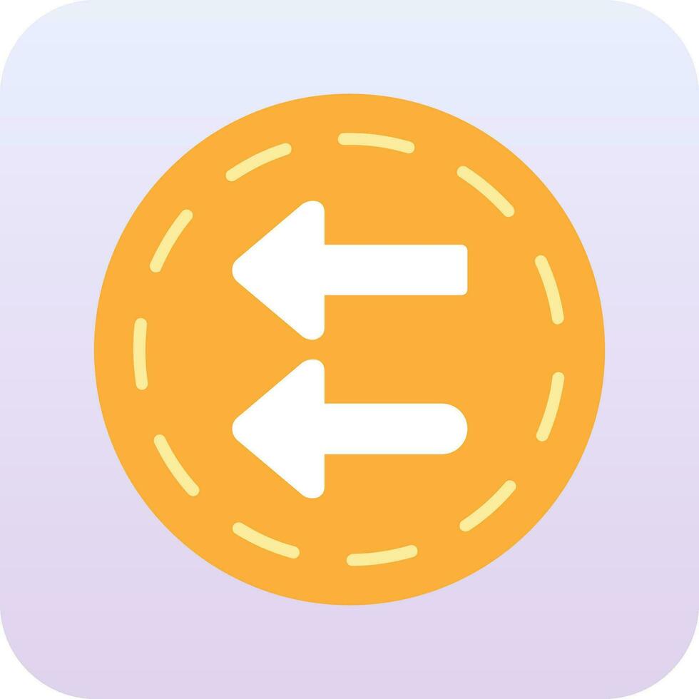 Fast Backward Vector Icon