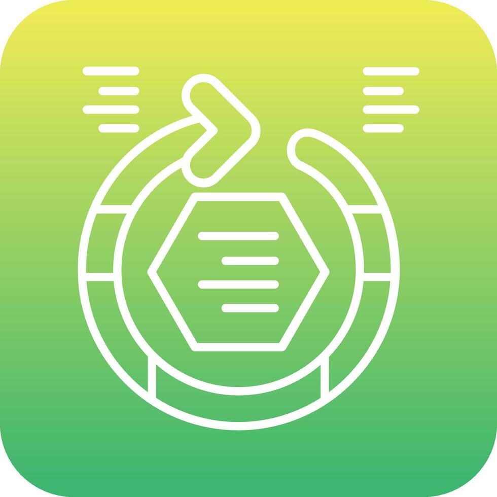 Circular Arrow Vector Icon