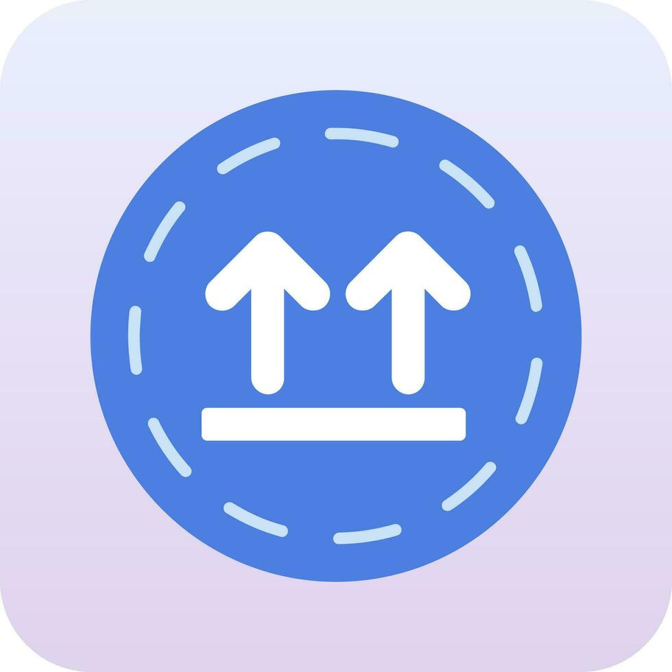 This Side Up Vector Icon