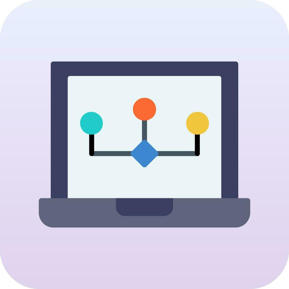 Data Modeling Vector Icon