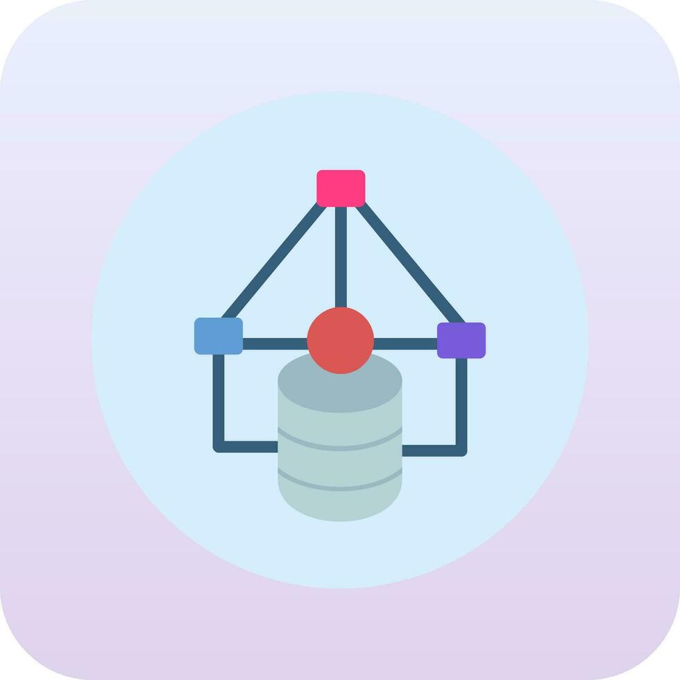 Data Model Vector Icon