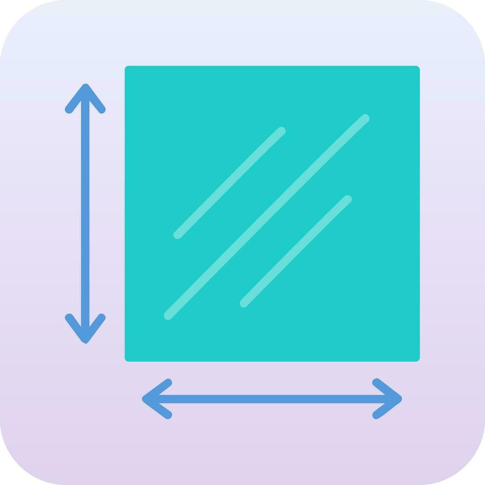 Dimension Vector Icon