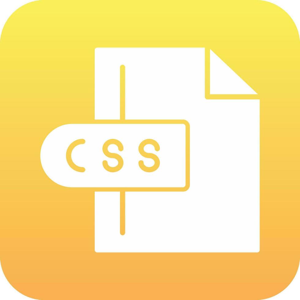 Css File Vector Icon