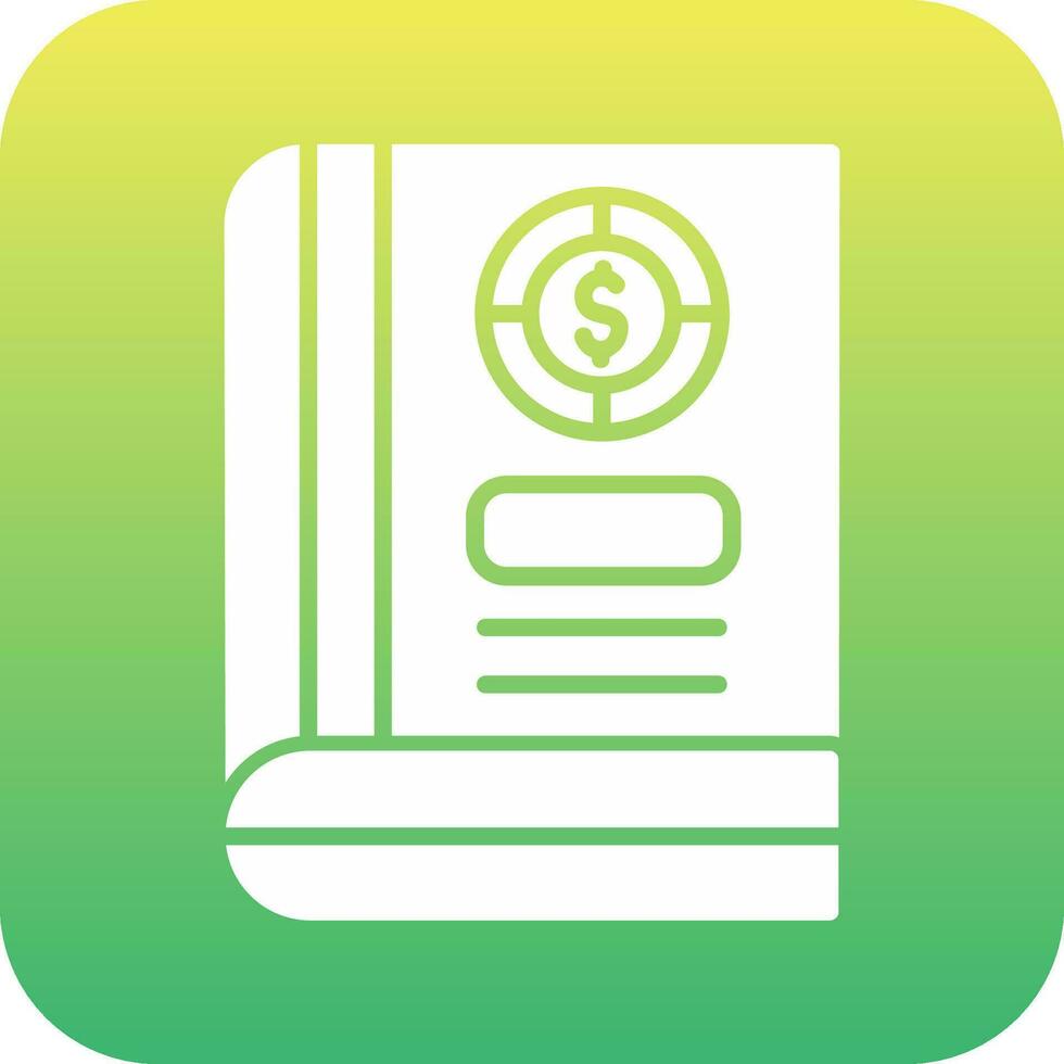 Accounting Book Vector Icon