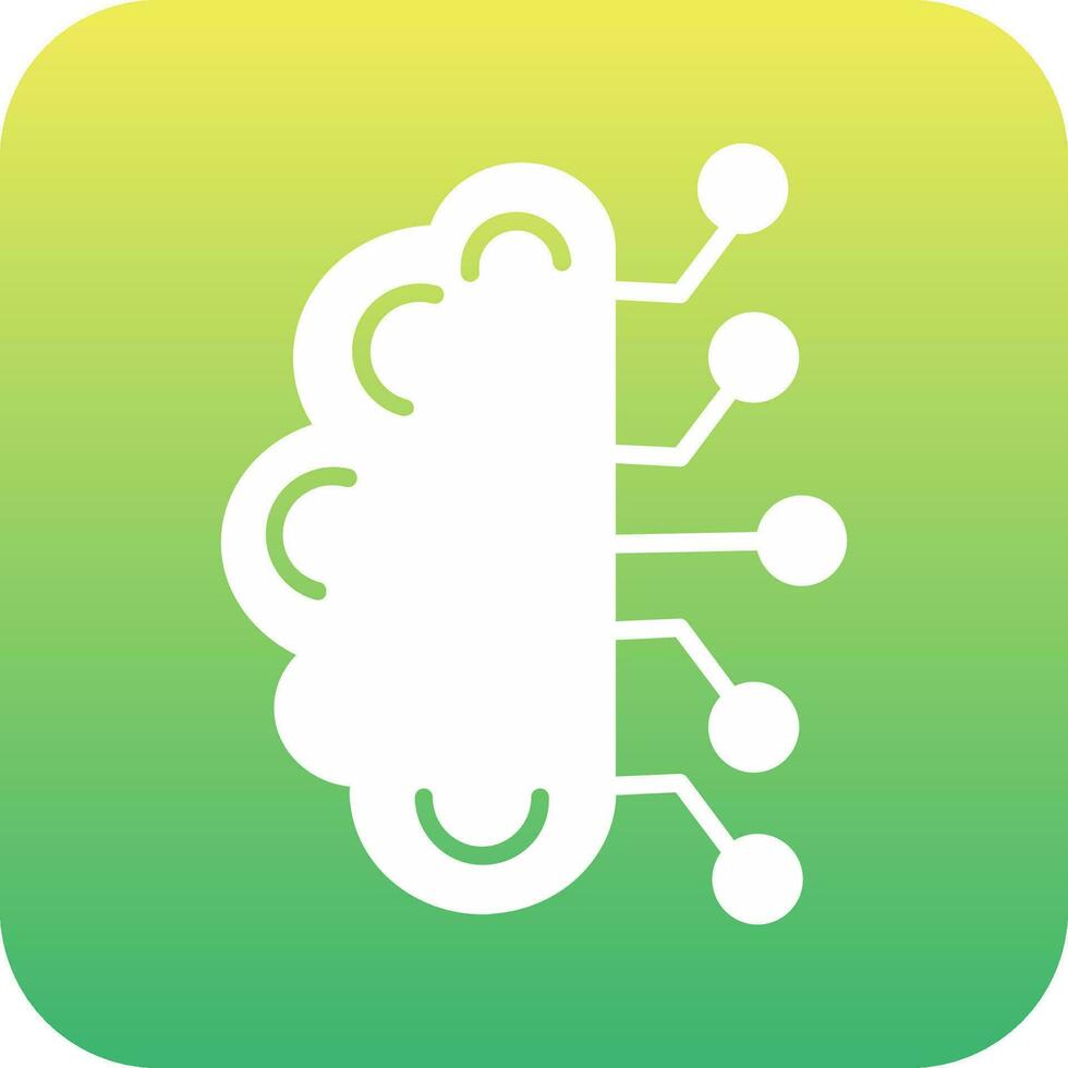 Artificial Intelligence Vector Icon