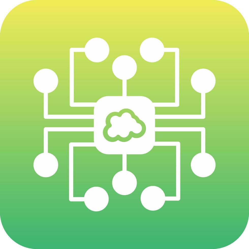 Artificial Intelligence Vector Icon
