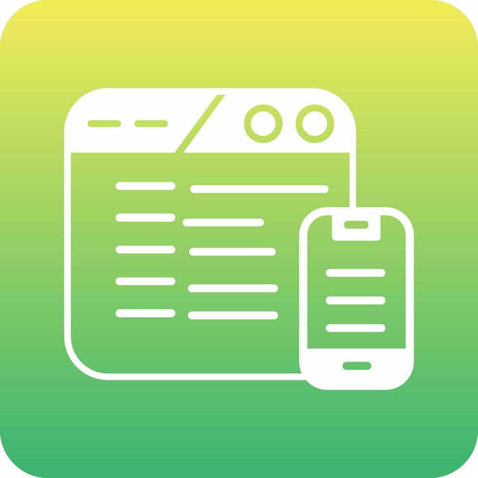Responsive Vector Icon